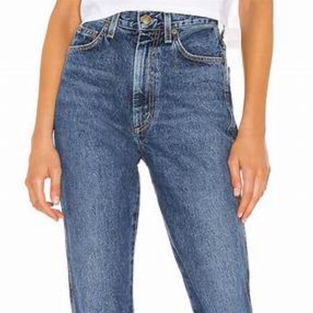 Agolde Pinch Waist High Rise kick Jean
